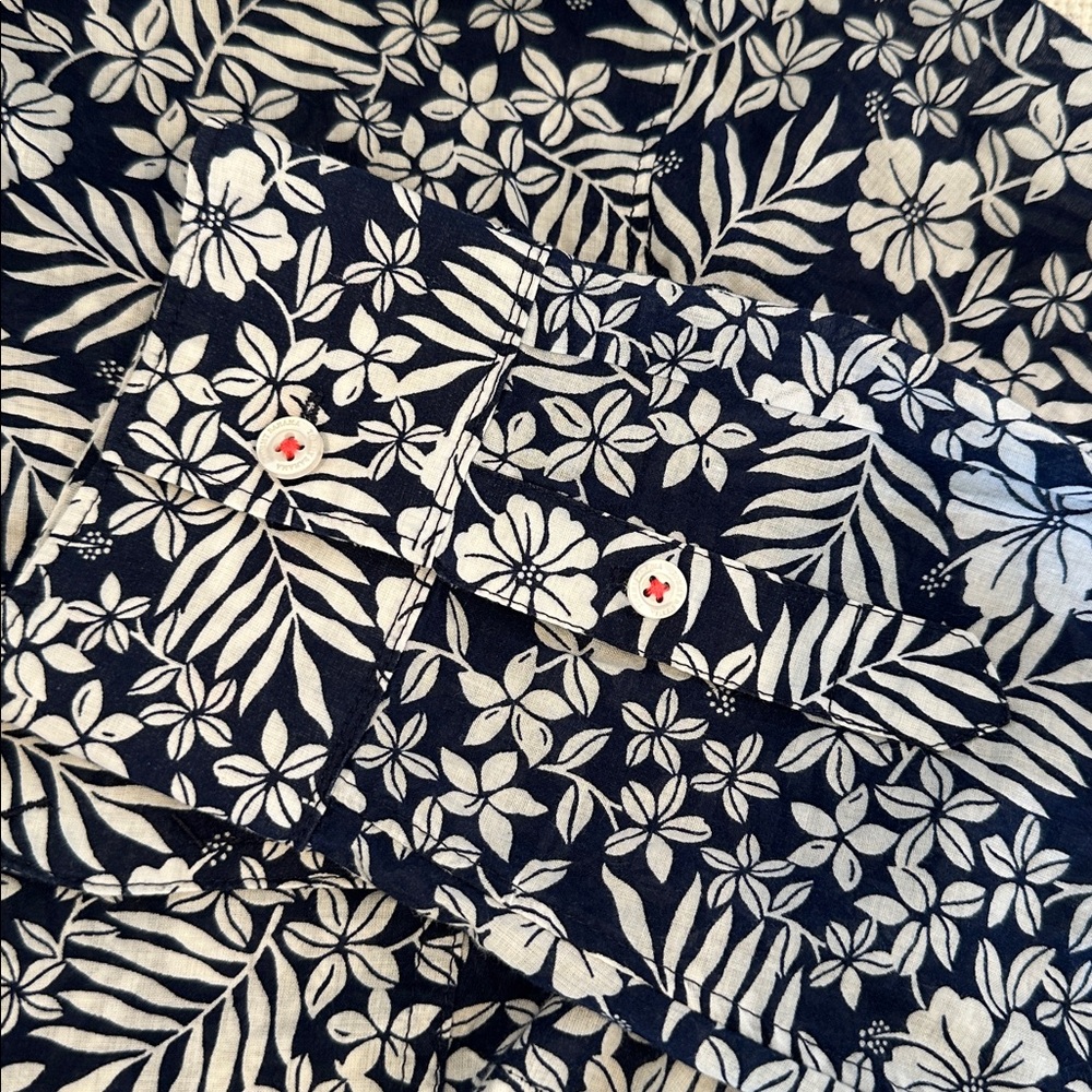 Tommy Bahama long sleeved cotton blouse - Picture 5 of 5